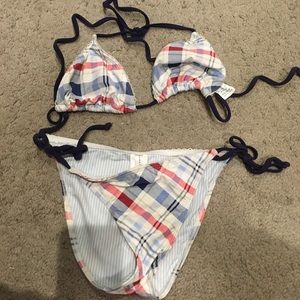 Tommy Hilfiger plaid swimsuit